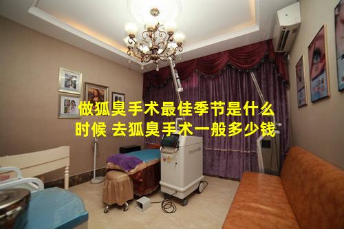 做狐臭手术最佳季节是什么时候 去狐臭手术一般多少钱